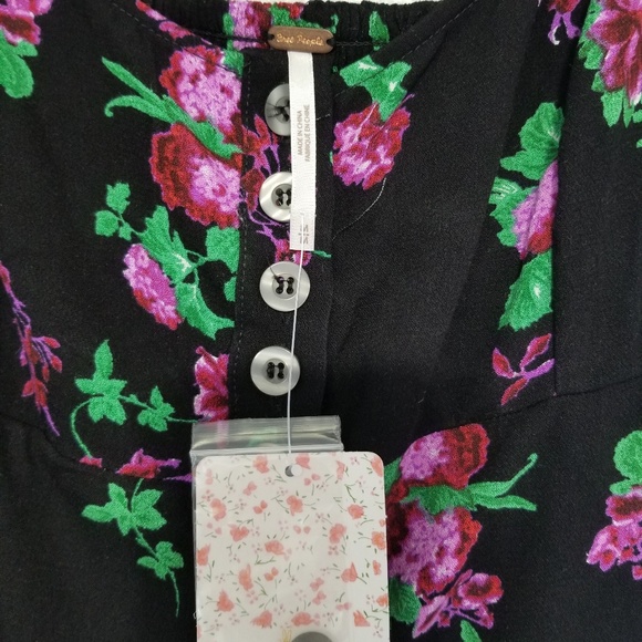 Free People Close To You Floral Blouse - Picture 5 of 8